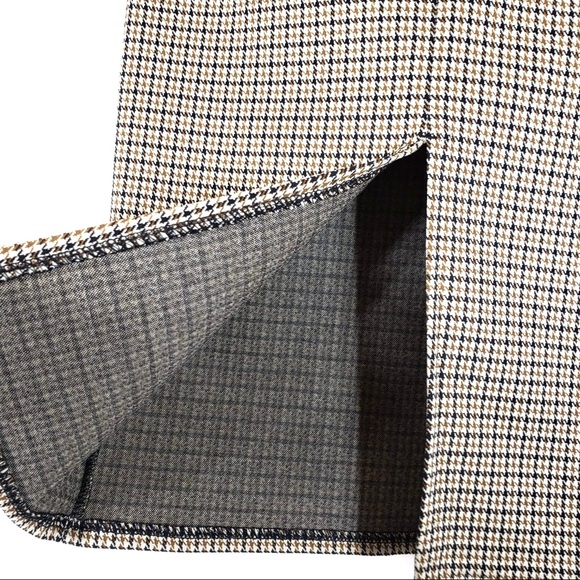 NWOT Checkered Stretch Pencil Skirt - Picture 6 of 9